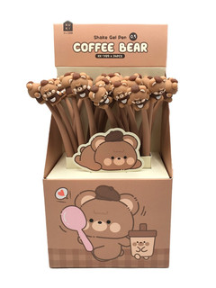 Ручка 'Coffee bear', коричневый 6