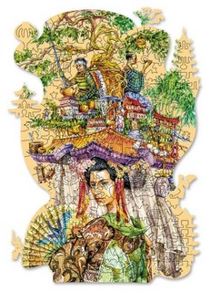 Пазл 'Япония', 195 деталей, DaVici 10