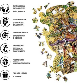 Пазл 'Япония', 195 деталей, DaVici 11