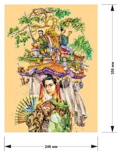 Пазл 'Япония', 195 деталей, DaVici 13