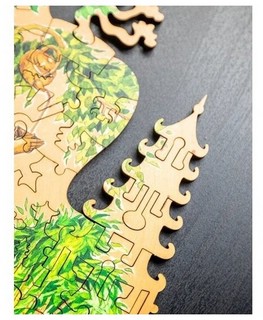 Пазл 'Япония', 195 деталей, DaVici 15