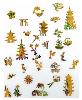 Пазл 'Япония', 195 деталей, DaVici 17