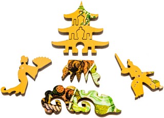 Пазл 'Япония', 195 деталей, DaVici 24