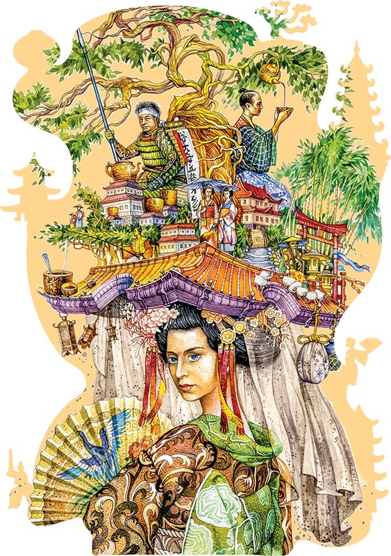 Пазл 'Япония', 195 деталей, DaVici