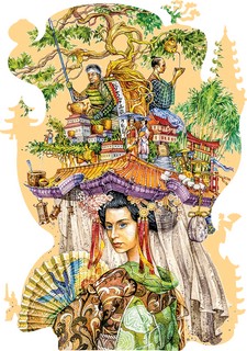 Пазл 'Япония', 195 деталей, DaVici