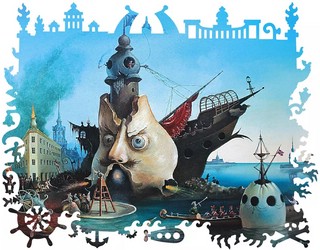 Деревянный пазл 'Невская увертюра' 5