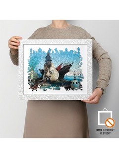 Деревянный пазл 'Невская увертюра' 8