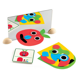 Конструктор Djeco «Найди отражение. Лица», DJ06482 2