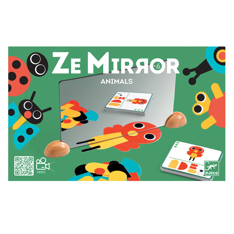 Конструктор Djeco «Найди отражение. Животные», DJ06483