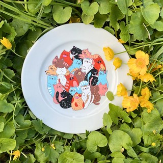 Тарелка-раскраска Котики, Bumbaram 2