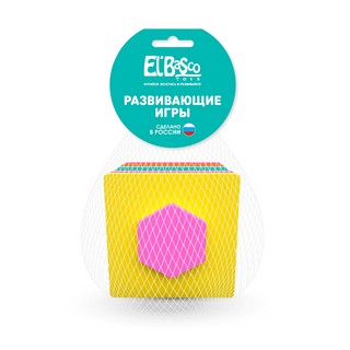 Сортер для малышей 'Геометрические фигуры', El'BascoToys 19-001 3