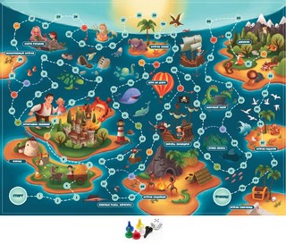 Игра-ходилка 'Карта сокровищ', Десятое королевство 2