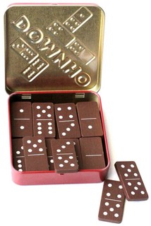 Настольная игра 'Домино' (в жестяной коробочке) 5