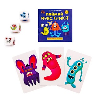 Настольная игра 'Поймай монстрика' (жестяная коробочка)  13