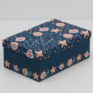 Коробка подарочная 'Сказочного года' №7, размер 24 x 15.5 x 9...