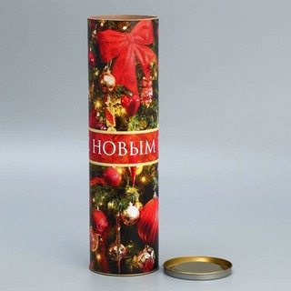 Тубус под бутылку 'Новогодняя красота' 34 см 4