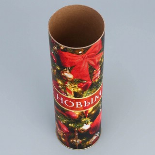 Тубус под бутылку 'Новогодняя красота' 34 см 5