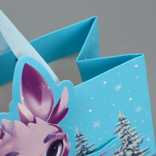 Пакет подарочный «Дракоша», 22 x 22 x 10 см 5