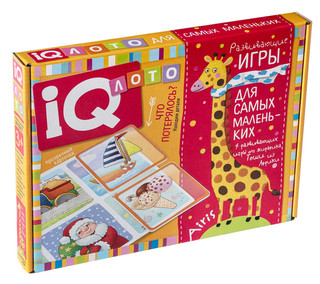 Что потерялось? Находим детали. Пластиковое лото для малышей 6