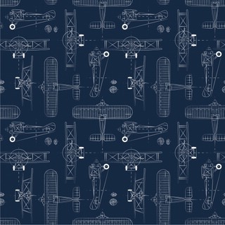 Бумага упаковочная 'Brave, самолеты' 70х100 см 1