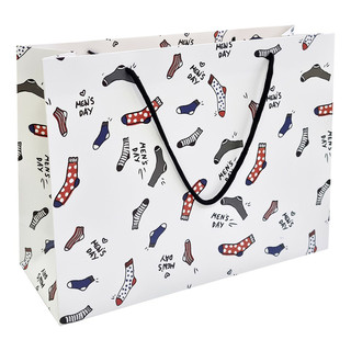 Пакет подарочный 'Men's day' 36 х 26 см (носки) Be Smart