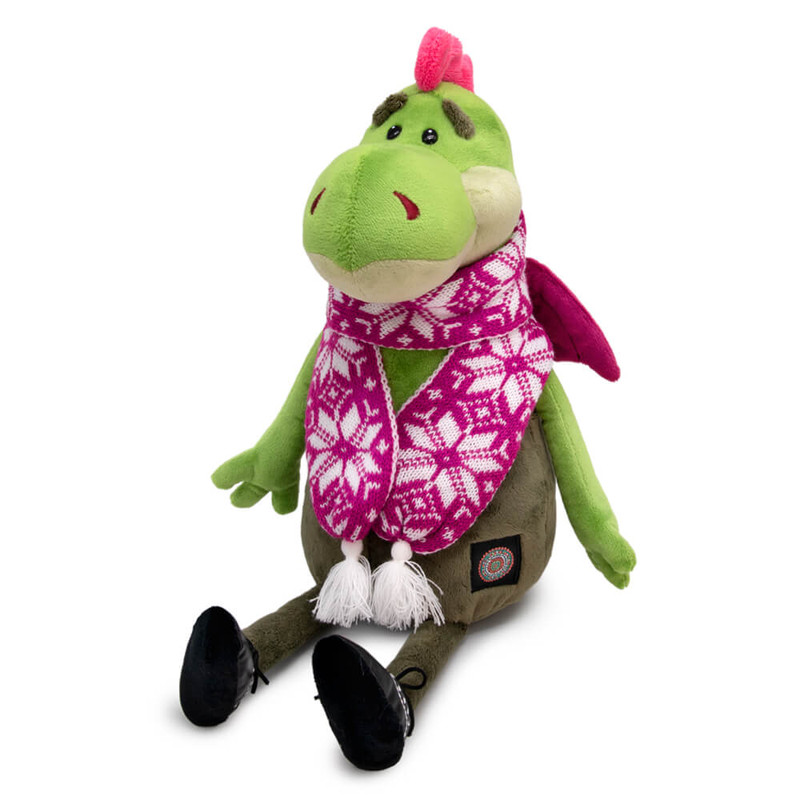 Мягкая игрушка Дракон Грой, 28 см, коллекция Символ года 2024