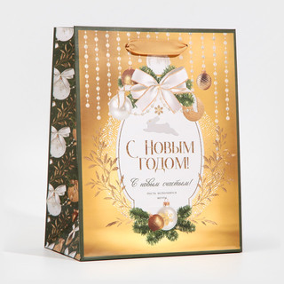 Пакет ламинированный вертикальный «Золотые краски», MS 18 x 2...