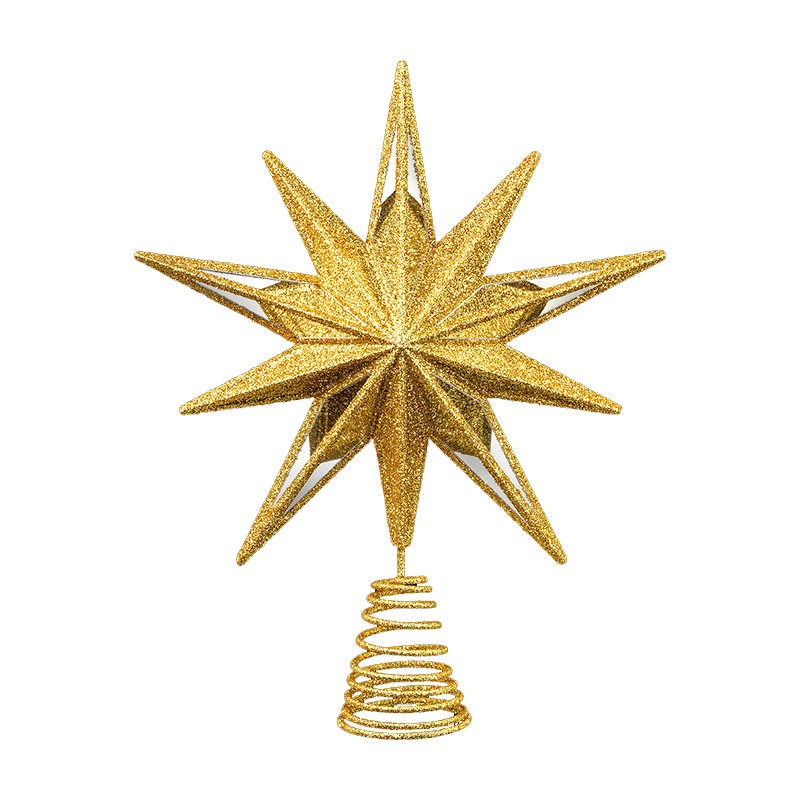 Верхушка Звезда зеркальная 30см