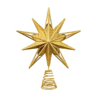 Верхушка Звезда зеркальная 30см