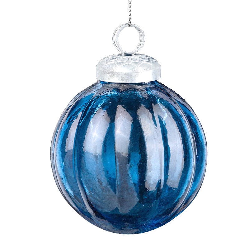 Шар Рождественский вечер 7см, стекло