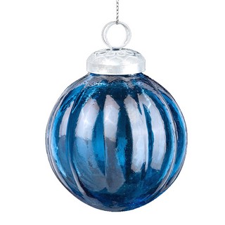 Шар Рождественский вечер 7см, стекло