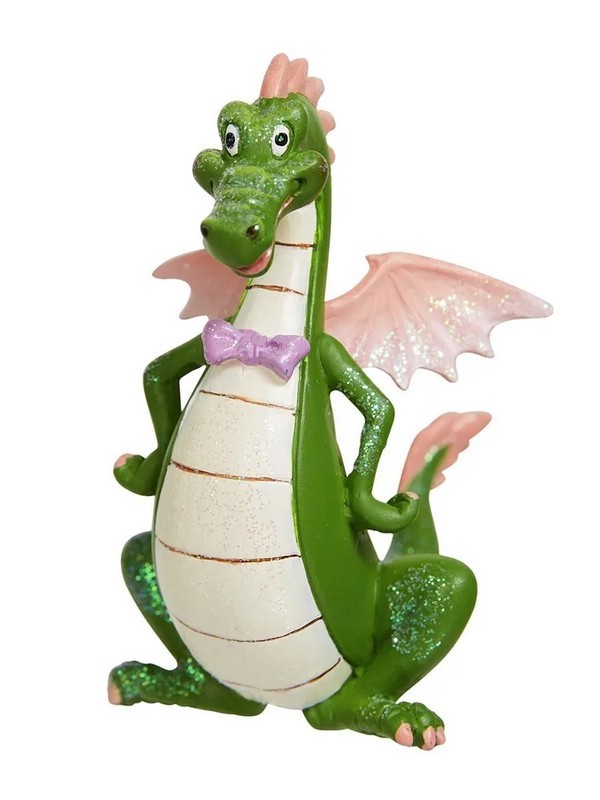 Украшение Дракон Пьер Горыныч, 9 см, полирезина