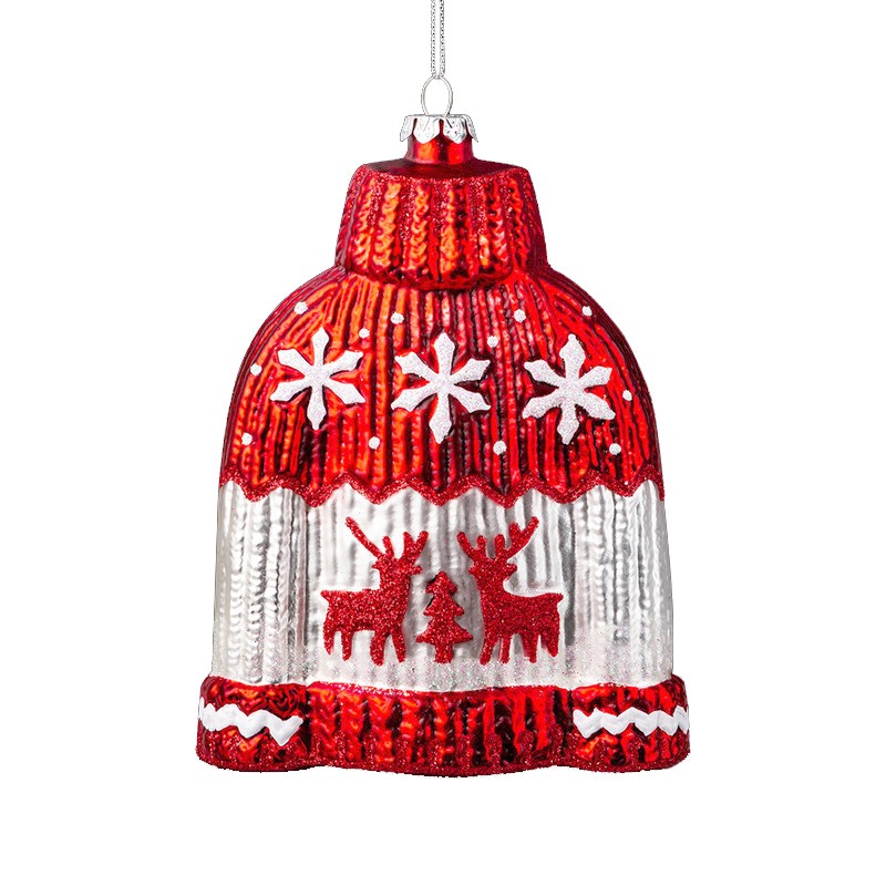 Украшение Свитер - мотивы Карелии 14см, стекло