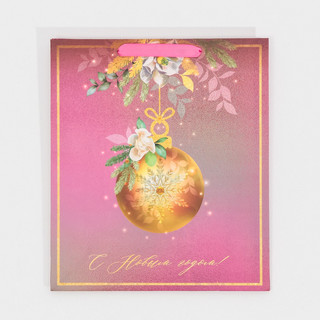 Пакет ламинированный вертикальный «Нежность», M 26 x 30 x 9 см 6