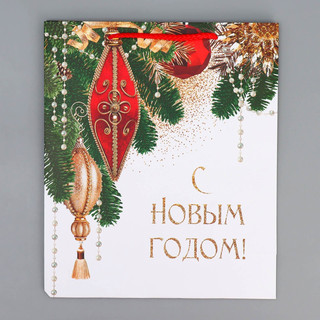 Пакет ламинированный вертикальный «Праздник», ML 21 x 25 x 8 см 7