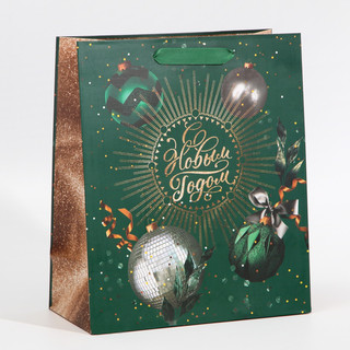 Пакет ламинированный вертикальный «Роскошь», ML 23 x 27 x 11,...