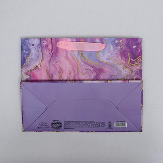 Пакет ламинированный горизонтальный «Разводы», 23 x 18 x 10 см 4