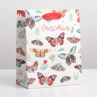 Пакет ламинированный вертикальный «Счастье», 18 x 23 x 10 см 5