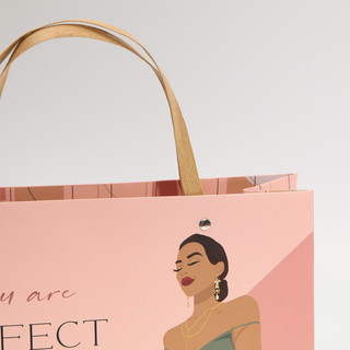 Пакет подарочный «Ты идеальна», 30 x 20 x 10 см 5