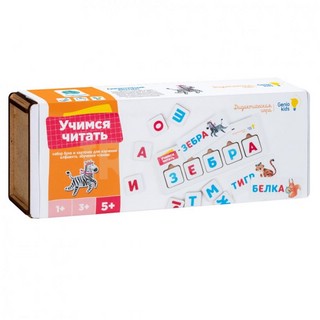 Настольная игра 'Didactics. Учимся читать', Genio Kids