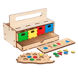 Игра-сортер 'Didactics. Волшебный сундучок', Genio Kids 5