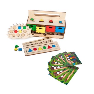 Игра-сортер 'Didactics. Волшебный сундучок', Genio Kids 3