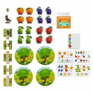 Пазл-игра 'Didactics. Фруктовый сад', Genio Kids 8