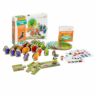 Пазл-игра 'Didactics. Фруктовый сад', Genio Kids 2