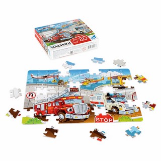 Пазл Машинки, 80 деталей, Dream Makers 3