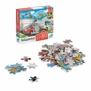 Пазл Машинки, 80 деталей, Dream Makers 2