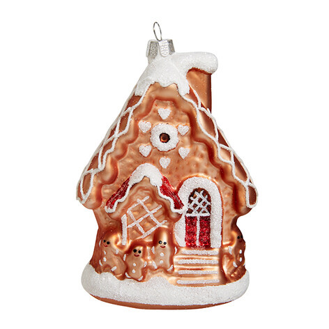 Домик 'Веселые пряники' (стекло) 7,5х5,5х11,5 см