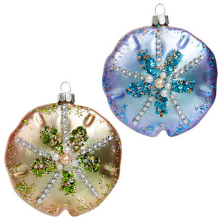 Морской ёж (стекло) 9х4х9,5 см, в ассортименте. Цена за 1 шт.