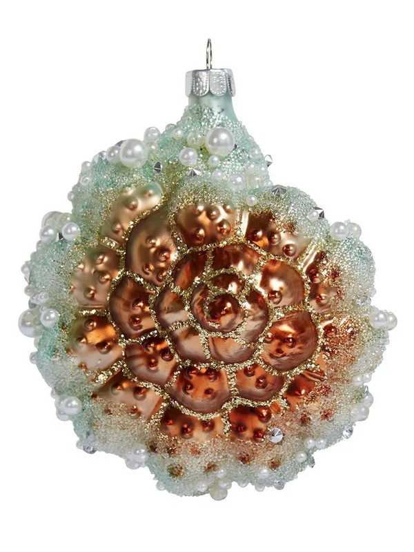 Ракушка Аммонит, перламутровая, 9.5 см