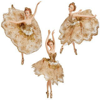 Балерина 'Золушка' 18 см, в ассортименте, Holiday Classics. Ц...